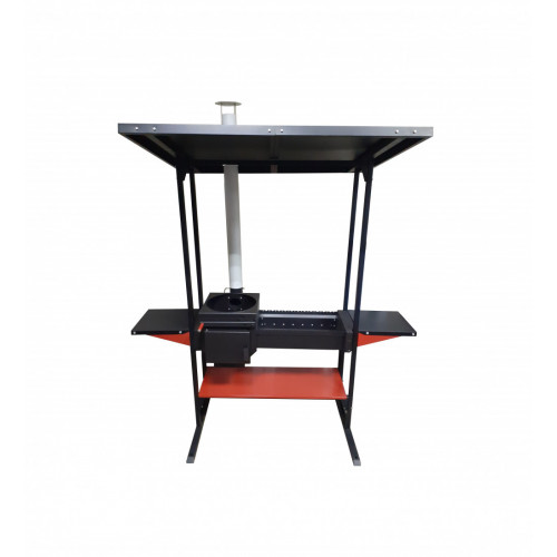 Печь-мангал «Акация» с крышей